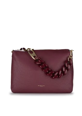 borsa a spalla donna my best bag reflex bordeaux