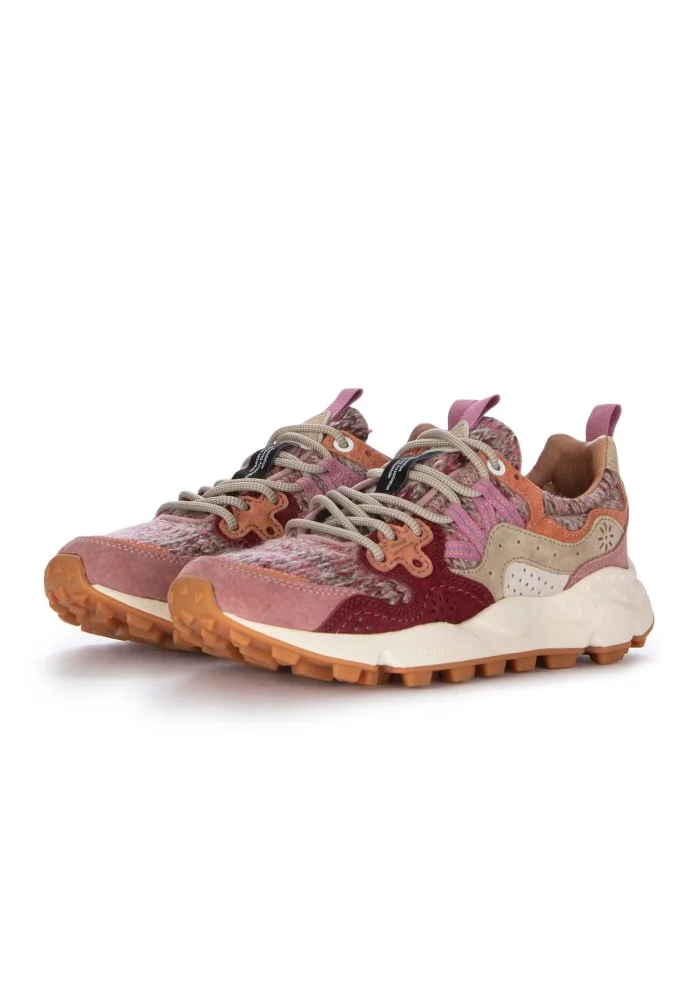 FLOWER MOUNTAIN | SNEAKERS YAMANO 3 KNITTING ROSA