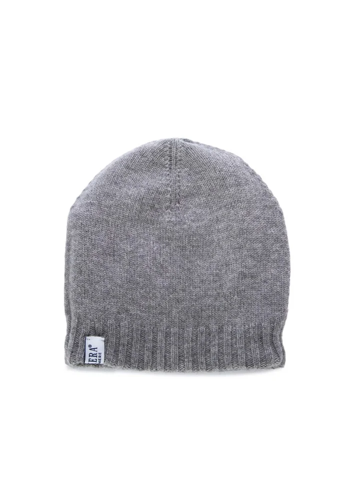 unisex beanie riviera cashmere doubleface grey black