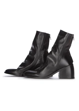 womens heeled ankle boots juice moka black
