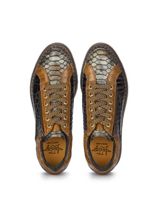 LORENZI | LACED-UP SHOES CAMON CUOIO BROWN BLACK