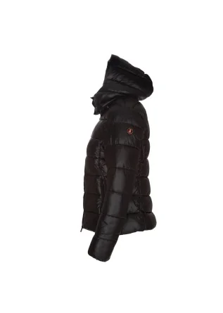 SAVE THE DUCK | DOWN JACKET LOVE19 COSMARY BLACK