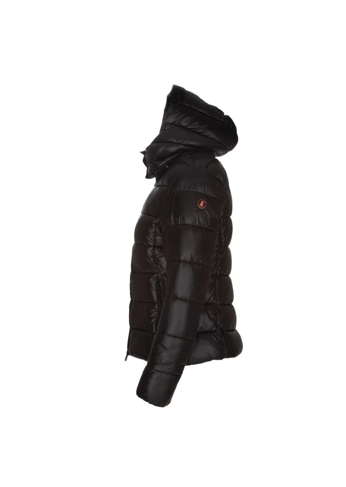 womens down jacket save the duck love19 cosmary black