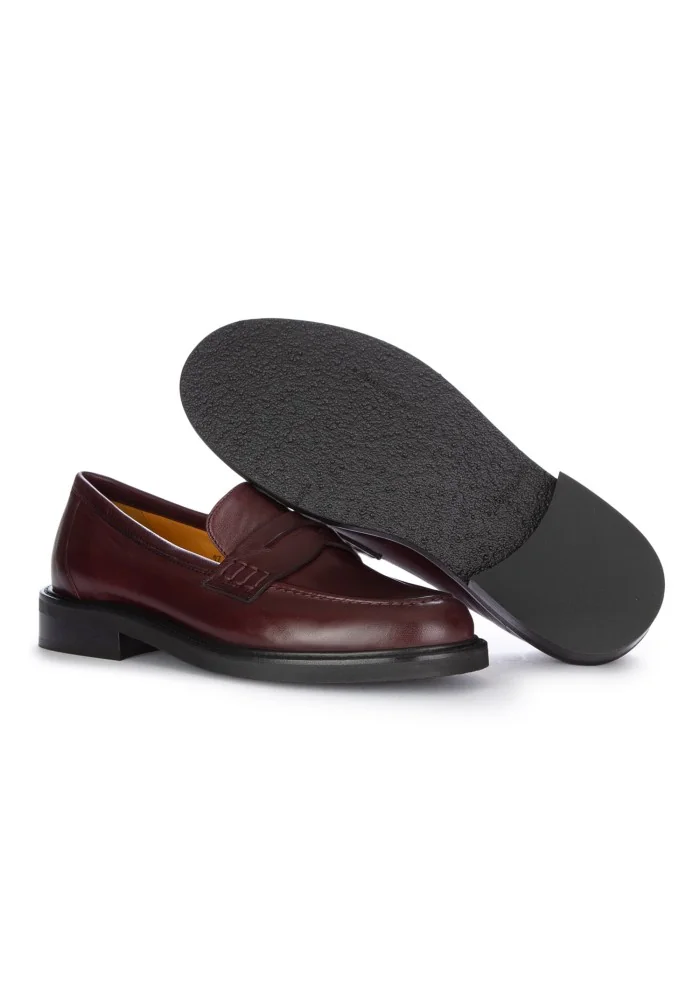 damen loafer mara bini frida seta bordeaux