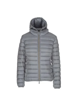 womens down jacket save the duck iris19 alexis grey