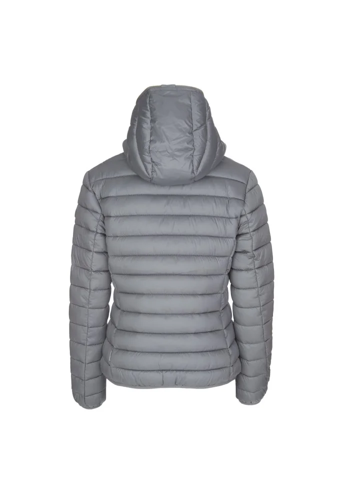 womens down jacket save the duck iris19 alexis grey