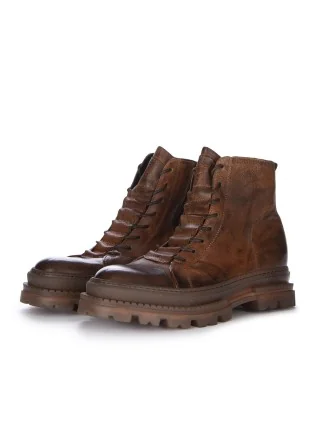 mens laced up ankle boots pawelks bufalo brown