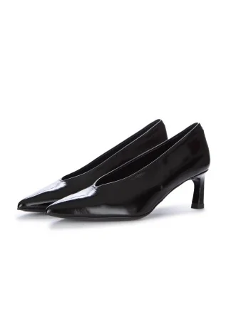 womens heel shoes halmanera glaze black
