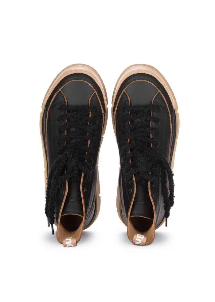 sneakers donna bng real shoes la dinamica nero