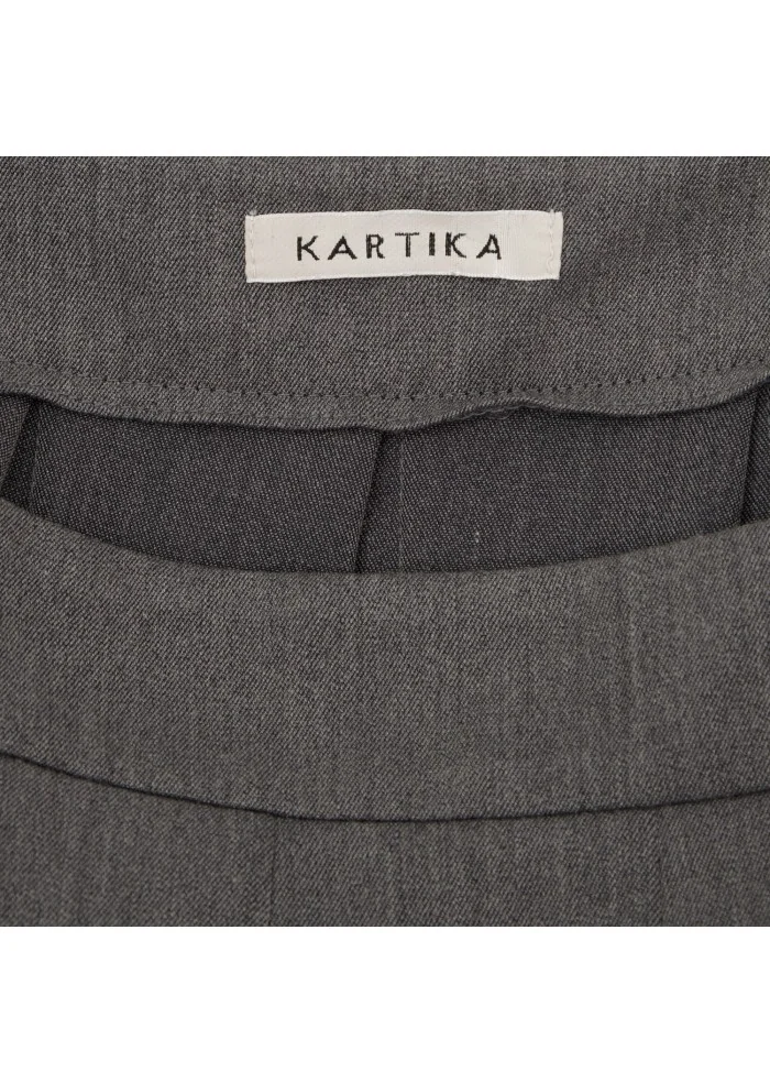 womens skirt kartika high waist grey