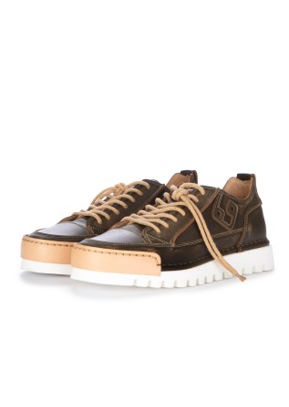mens sneakers bng real shoes la militare noce brown