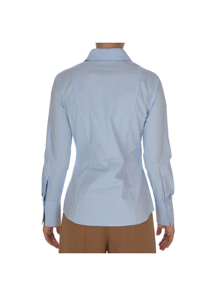 camicia donna kartika sfiancata azzurro