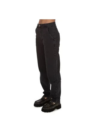 NOUMENO CONCEPT | JEANS STRAIGHT LEG BLACK