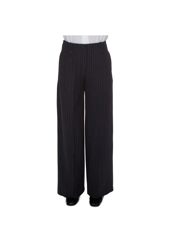 womens palazzo trousers kartika stripes blue