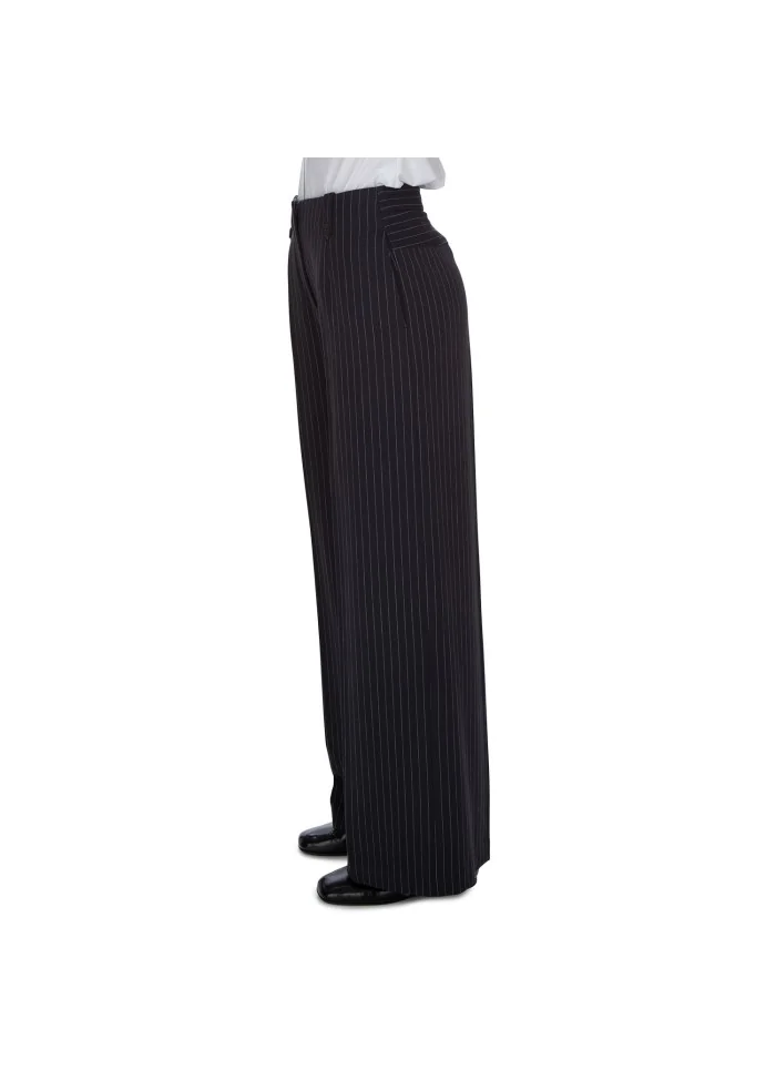 womens palazzo trousers kartika stripes blue