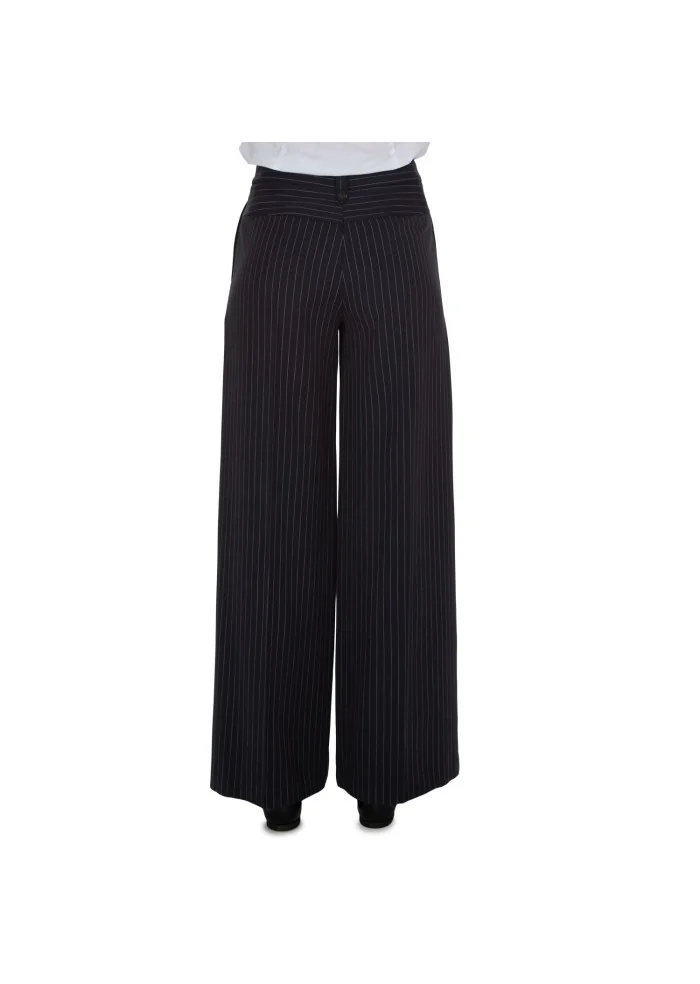 womens palazzo trousers kartika stripes blue