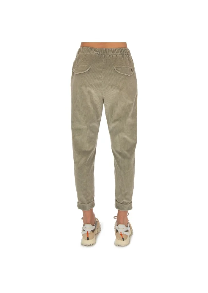 damen hose masons malibu jogger city grun