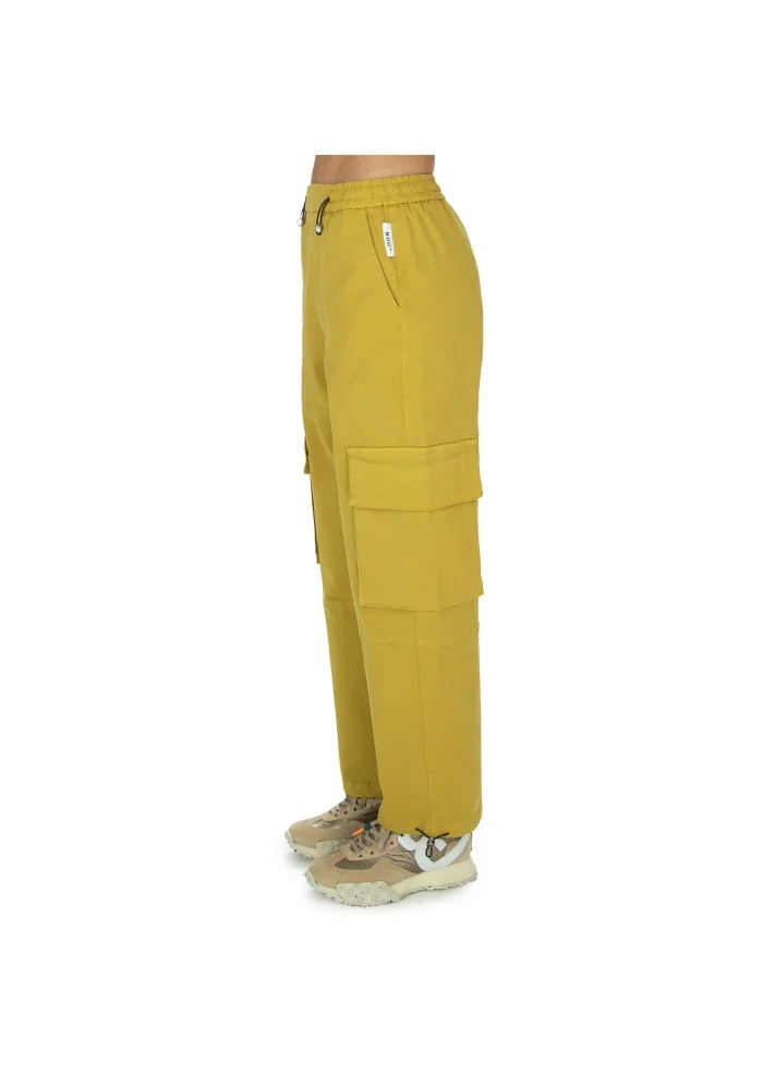 womens trousers noumeno concept cargo green