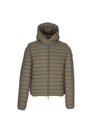 mens down jacket save the duck giga01 donald grey