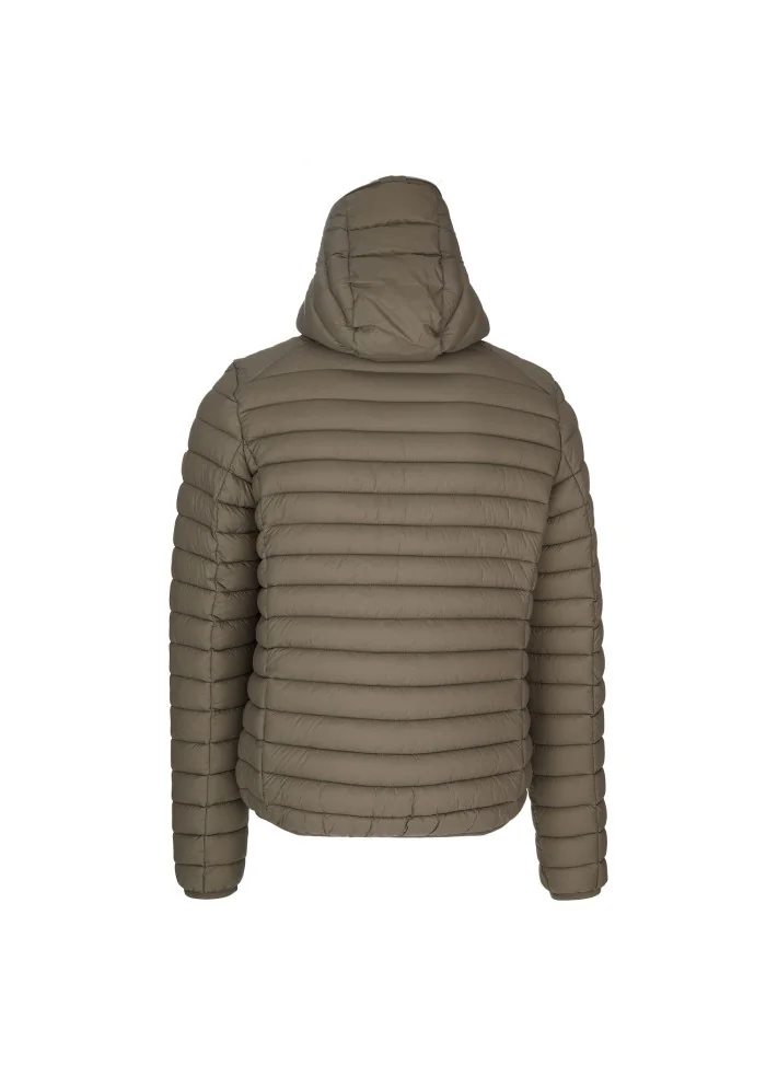 mens down jacket save the duck giga01 donald grey