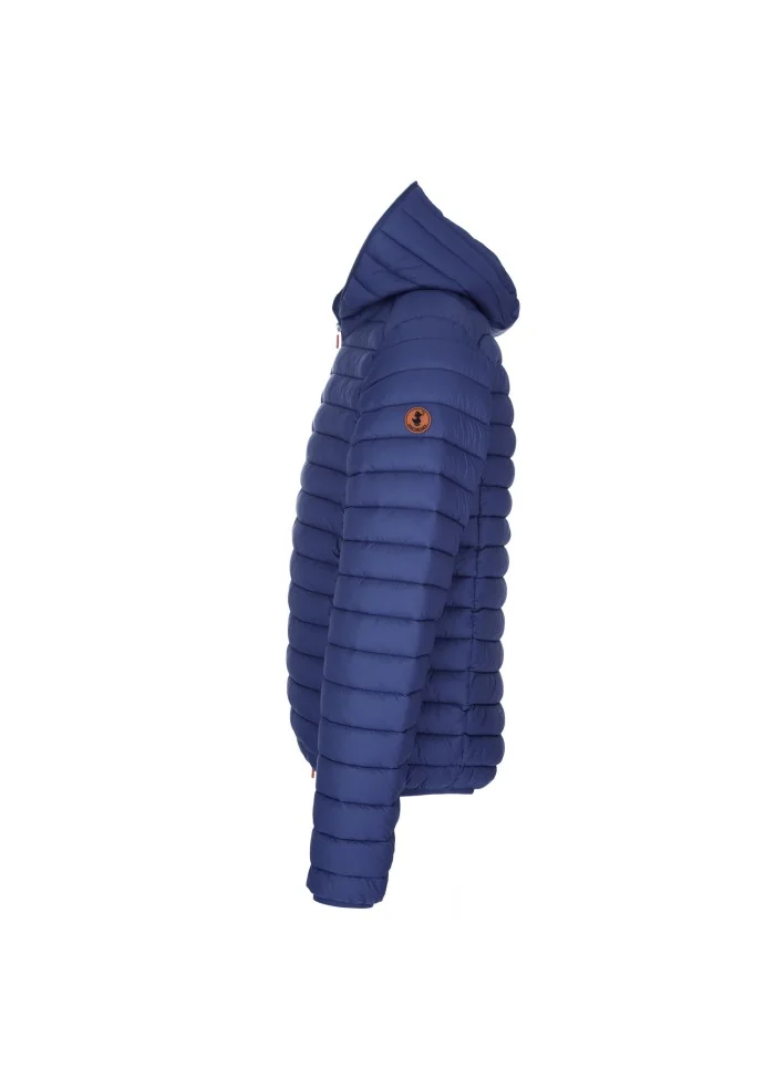 mens down jacket save the duck giga01 donald blue