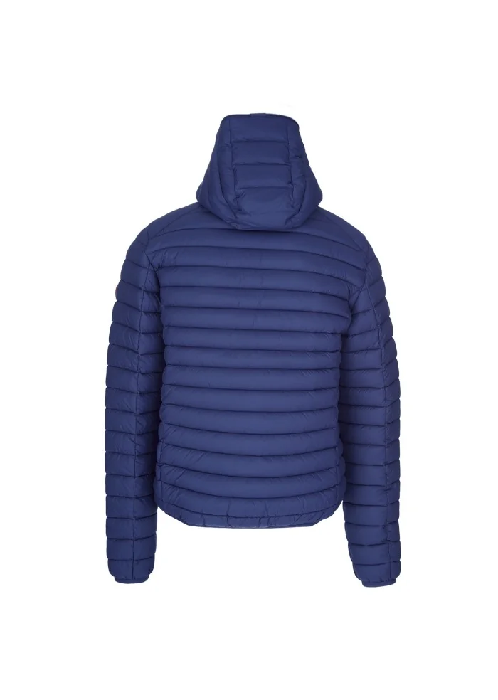 mens down jacket save the duck giga01 donald blue