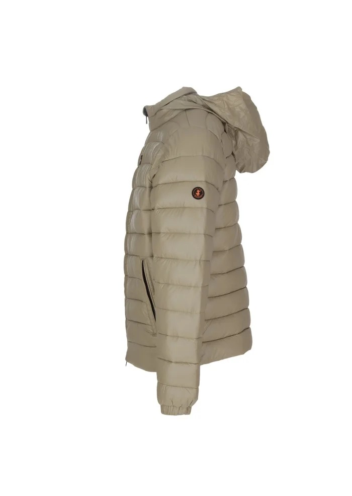 mens down jacket save the duck love19 holden beige