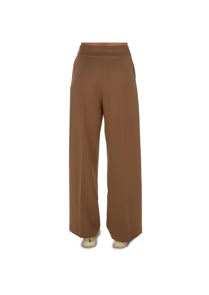 womens trousers kartika wide leg brown