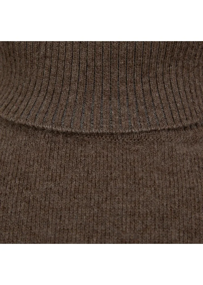 mens sweater jurta dolcevita vanise brown