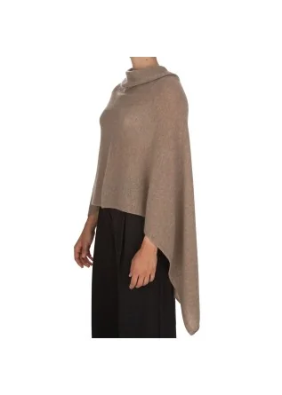 womens cape riviera cashmere stockinette brown