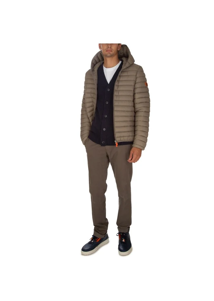 herren cardigan daniele fiesoli v ausschnitt blau