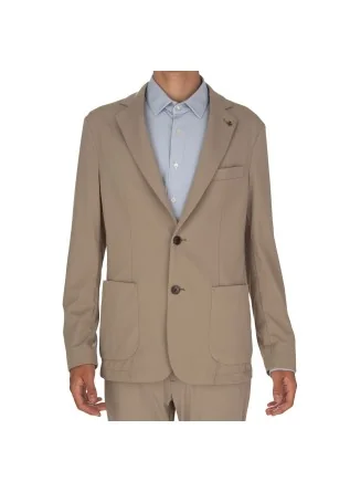 giacca uomo distretto 12 tessuto tecnico beige