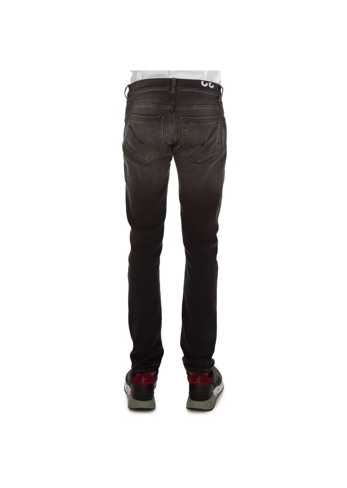 mens jeans dondup george black