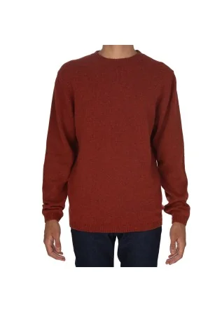 herren pullover daniele fiesoli rundhalsausschnitt rot