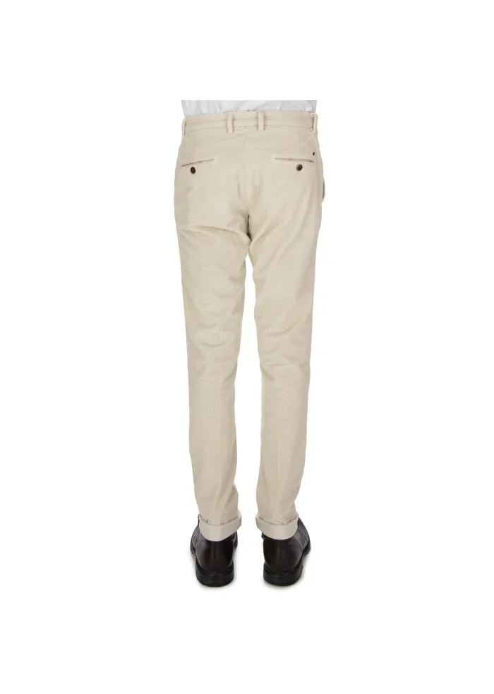 herren hose masons milano style creme weiss