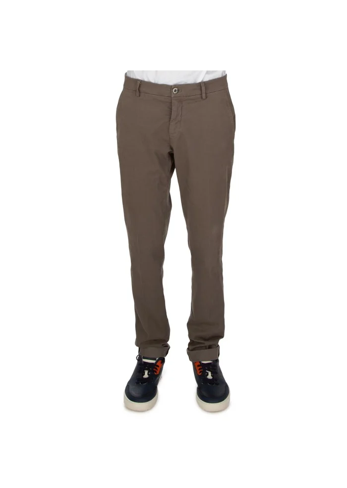 pantaloni uomo masons milano style marrone