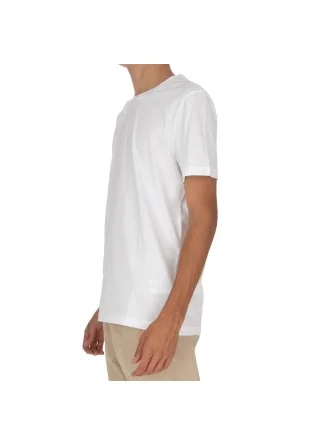 DONDUP | T-SHIRT DETTAGLIO LATERALE BIANCO