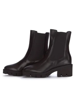 LUCA GROSSI | HEELED ANKLE BOOTS NATUR BLACK