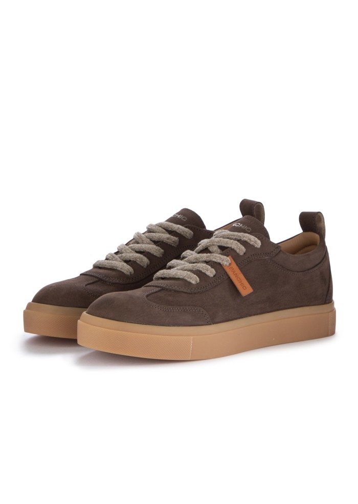 PANCHIC | SNEAKERS PELLE MARRONE SCURO