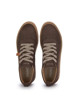 PANCHIC | SNEAKERS LEATHER DARK BROWN