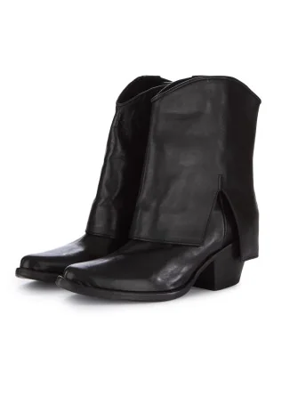 womens cowboy ankle boots keep calif black