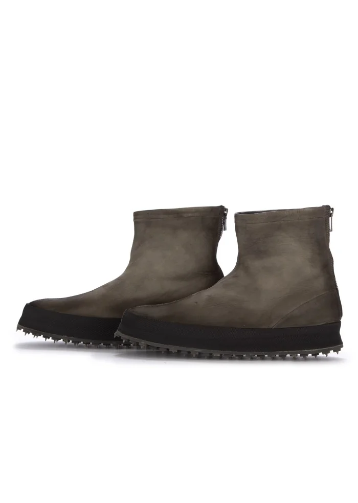 womens ankle boots shoto peluche dive grey