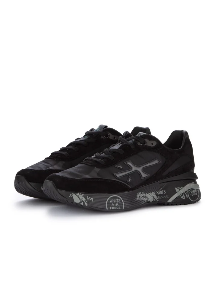 mens sneakers premiata moerun black