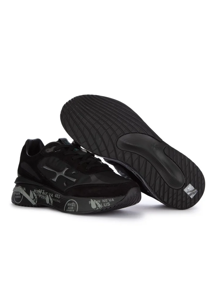 mens sneakers premiata moerun black