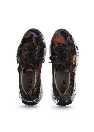 LAURA VITA | SNEAKERS BURTON BLACK MULTICOLOR