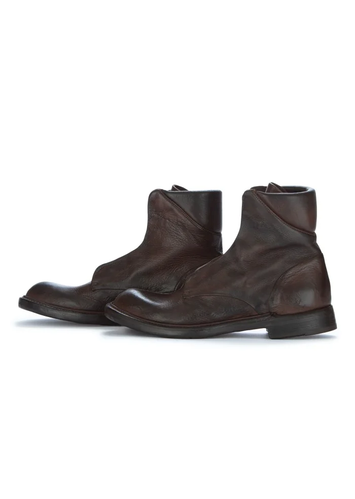 mens ankle boots lemargo cervo ebano brown