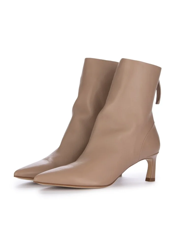 womens heeled ankle boots halmanera baron mou nude pink