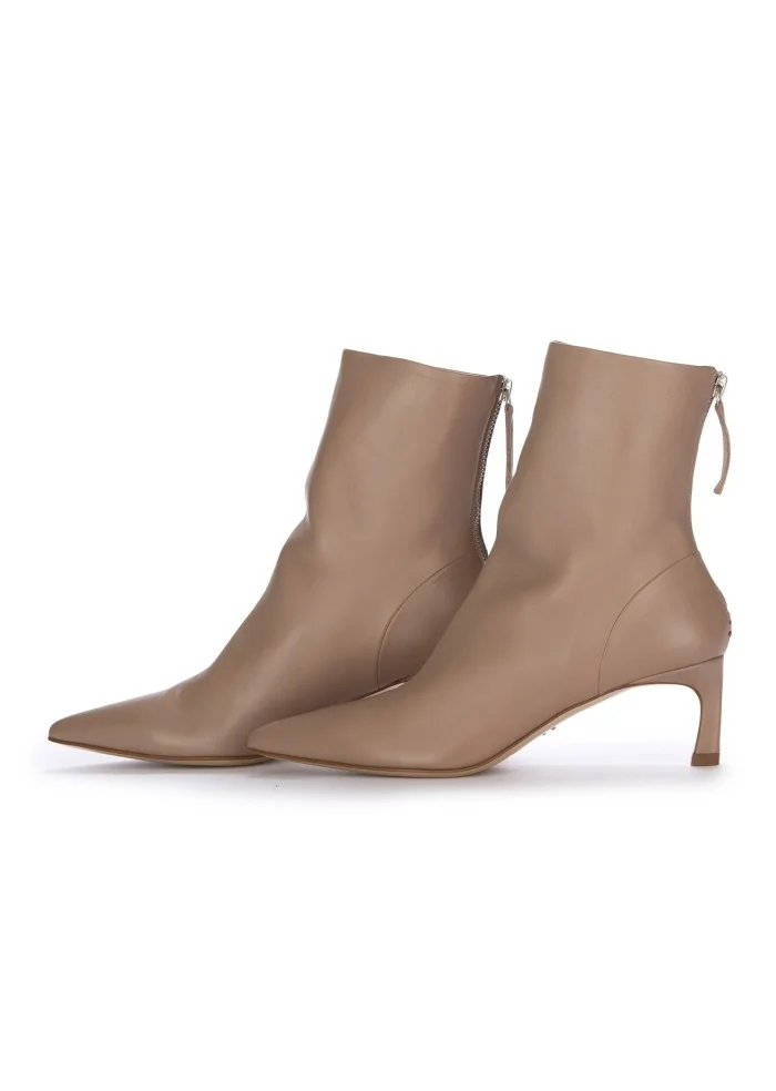 womens heeled ankle boots halmanera baron mou nude pink