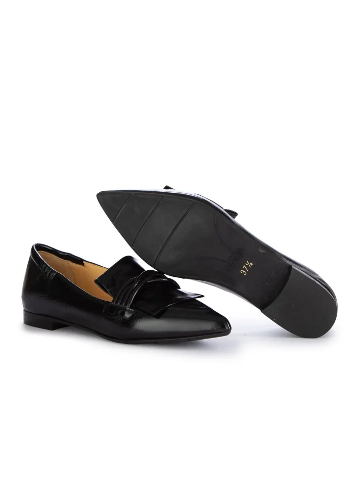 womens flat shoes noa verlux black