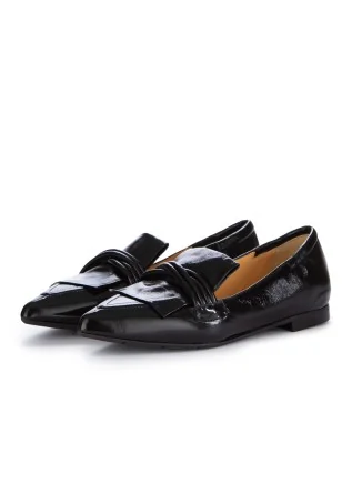 womens flat shoes noa verlux black